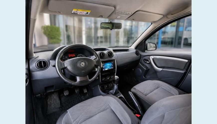 RENAULT DUSTER DYNAMIQUE 1.6 FLEX MANUAL 4P - BRANCO - 2013 Foto 2 (Grande)