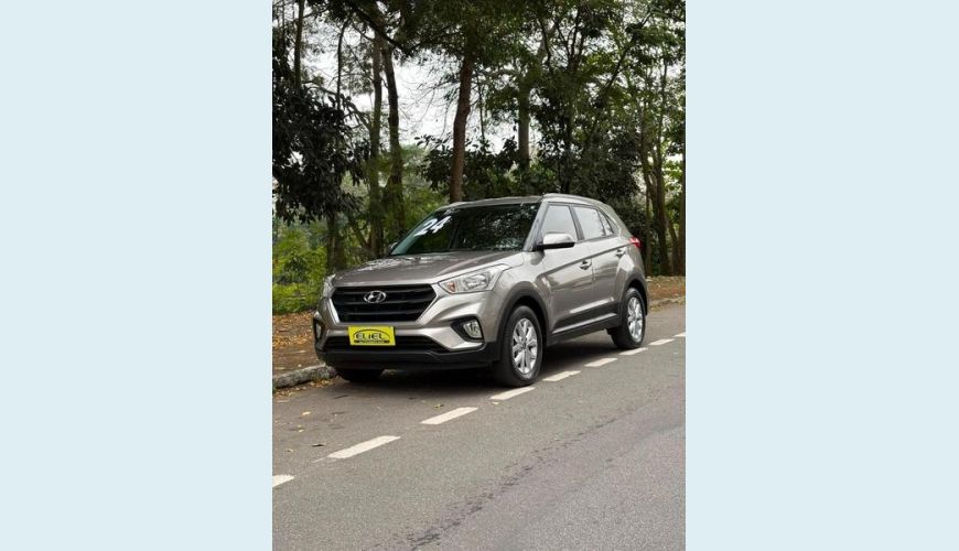 HYUNDAI CRETA ACTION 1.6 FLEX AUT. 4P - PRATA - 2024 Foto 2 (Grande)