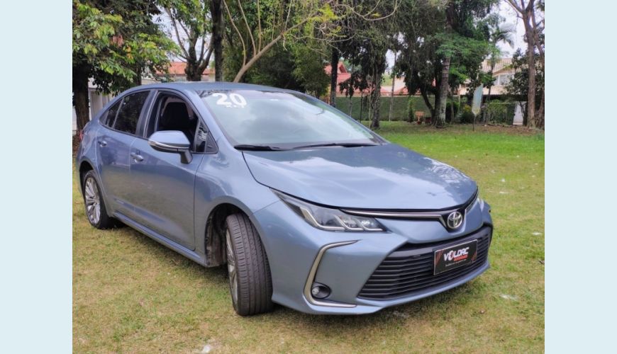 TOYOTA COROLLA - CINZA - 2020 Foto 2 (Grande)