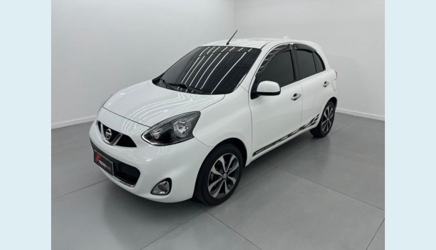 NISSAN MARCH 16SL - BRANCO - 2017 Foto 2 (Grande)