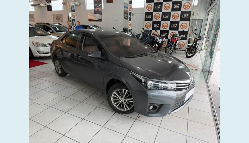 TOYOTA COROLLA XEI 2.0 FLEX MANUAL 4P - CINZA - 2015 Foto 2 (Grande)