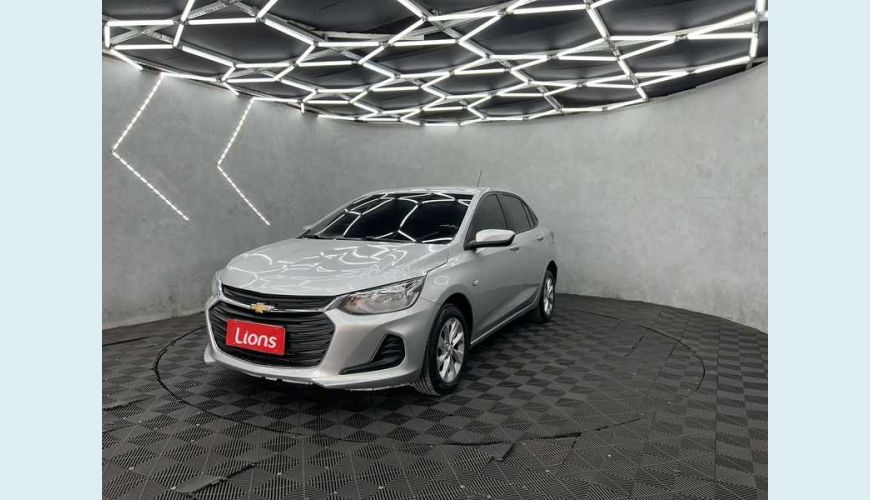 CHEVROLET ONIX LT 1.0 TURBO FLEX MANUAL 4P - PRATA - 2021 Foto 2 (Grande)