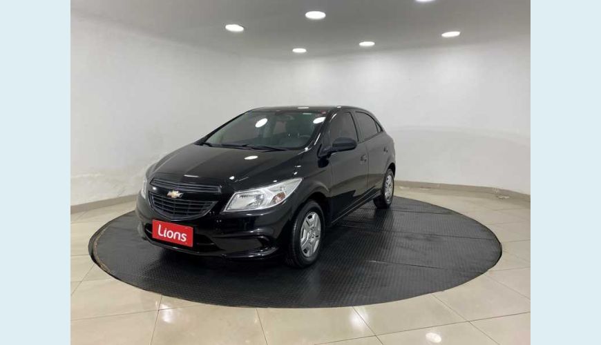 CHEVROLET ONIX LS 1.0 FLEX MANUAL 4P - PRETO - 2016 Foto 2 (Grande)