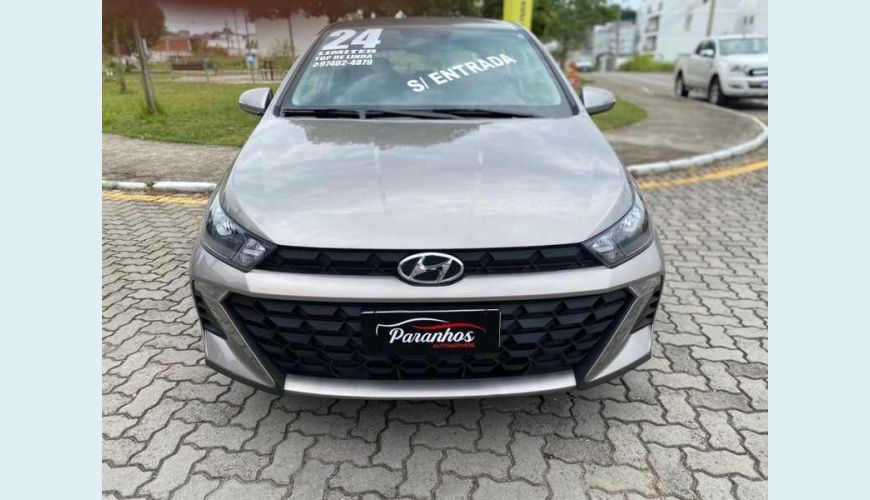 HYUNDAI HYUNDAI HB20 LIMITED PLUS 1.0 FLEX MANUAL 4P - PRATA - 2024 Foto 2 (Grande)