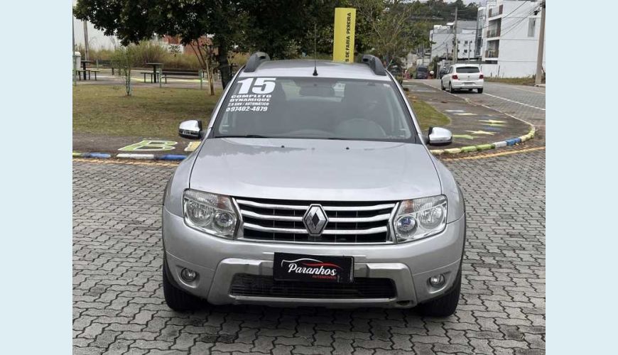 RENAULT RENAULT DUSTER DYNAMIQUE 2.0 16V FLEX AUT. 4P - PRATA - 2015 Foto 2 (Grande)