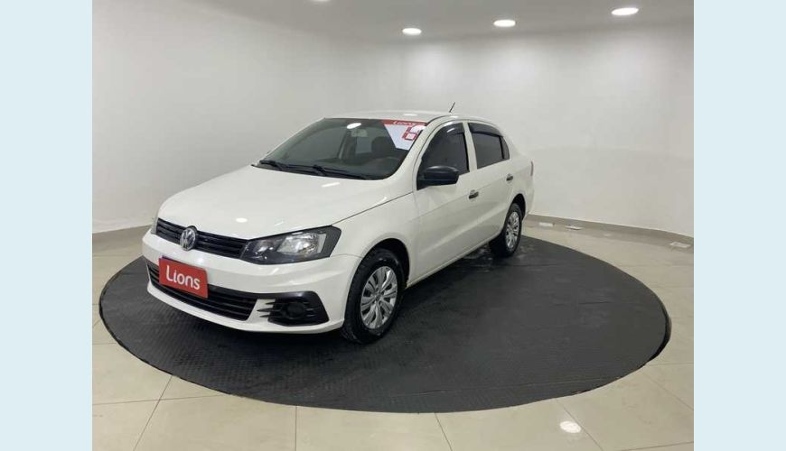 VOLKSWAGEN VOYAGE TRENDLINE 1.6 FLEX MANUAL 4P - BRANCO - 2018 Foto 2 (Grande)