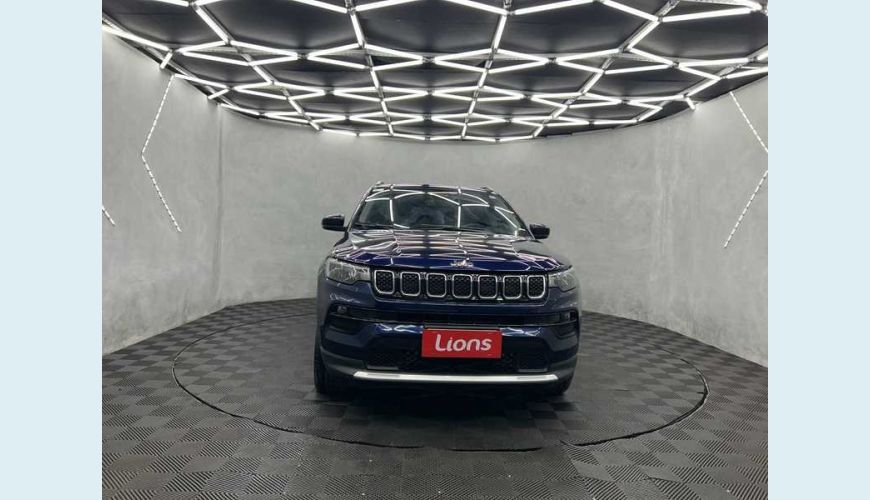 JEEP COMPASS LONGITUDE 1.3 T270 FLEX AUT. 4P - AZUL - 2023 Foto 2 (Grande)