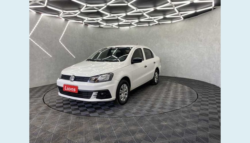 VOLKSWAGEN VOYAGE TRENDLINE 1.6 FLEX MANUAL 4P - BRANCO - 2018 Foto 2 (Grande)