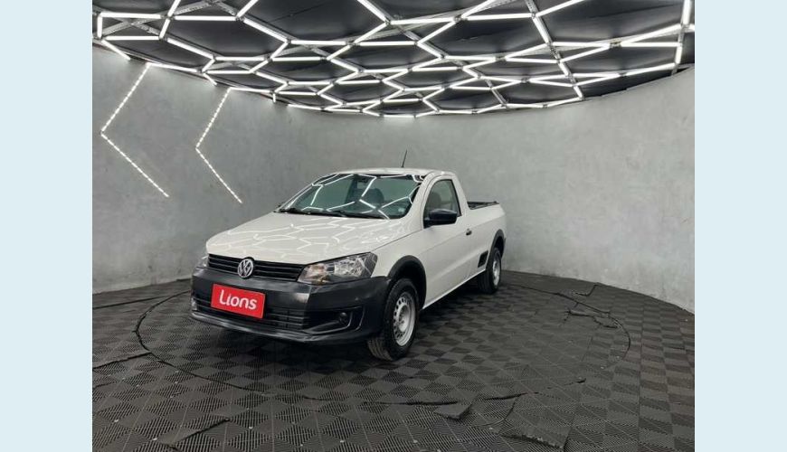 VOLKSWAGEN VOLKSWAGEN SAVEIRO STARTLINE CS 1.6 FLEX MANUAL 2P - BRANCO - 2016 Foto 2 (Grande)