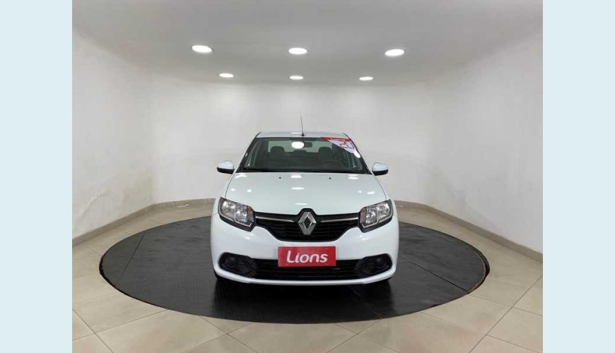 RENAULT LOGAN AUTHENTIQUE 1.0 12V FLEX MANUAL 4P - BRANCO - 2020 Foto 2 (Grande)