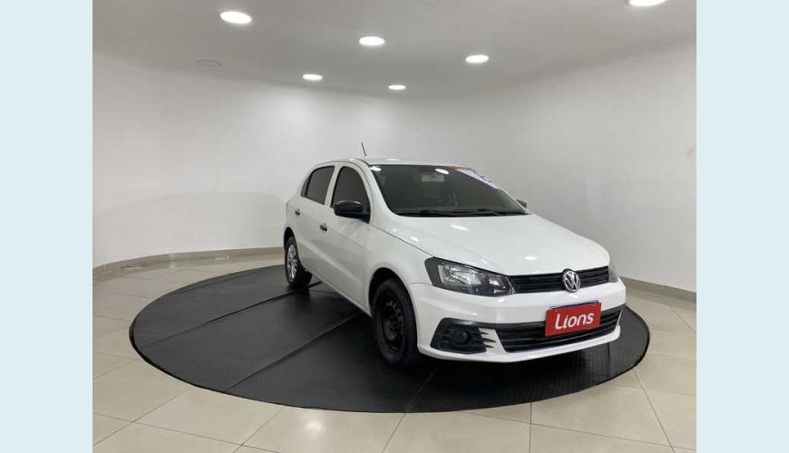 VOLKSWAGEN GOL TRENDLINE 1.0 MPI FLEX MANUAL 4P - BRANCO - 2018 Foto 2 (Grande)