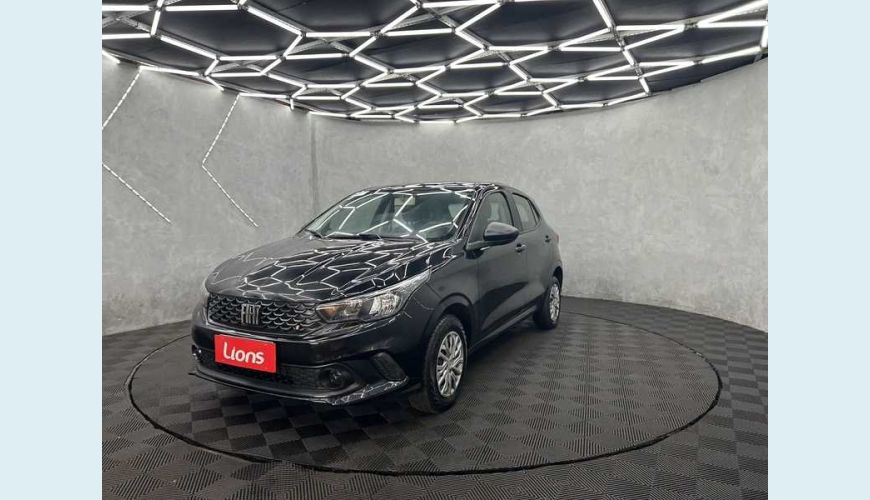 FIAT ARGO 1.0 FLEX MANUAL 4P - PRETO - 2021 Foto 2 (Grande)