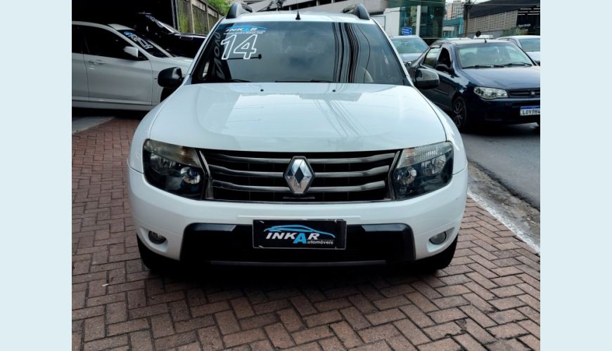 RENAULT DUSTER FLEX MANUAL 4P - BRANCO - 2014 Foto 2 (Grande)