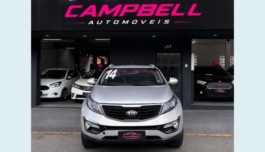 KIA SPORTAGE LX 2.0 16V FLEX AUT. 4P - PRATA - 2014 Foto 2 (Grande)