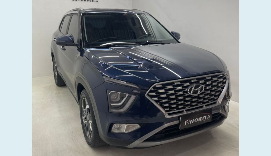HYUNDAI CRETA LIMITED 1.0 TB FLEX AUT. 4P - AZUL - 2023 Foto 2 (Grande)