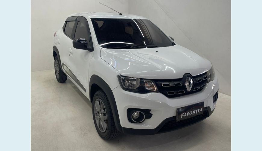 RENAULT KWID INTENSE 1.0 FLEX MANUAL 4P - BRANCO - 2020 Foto 2 (Grande)