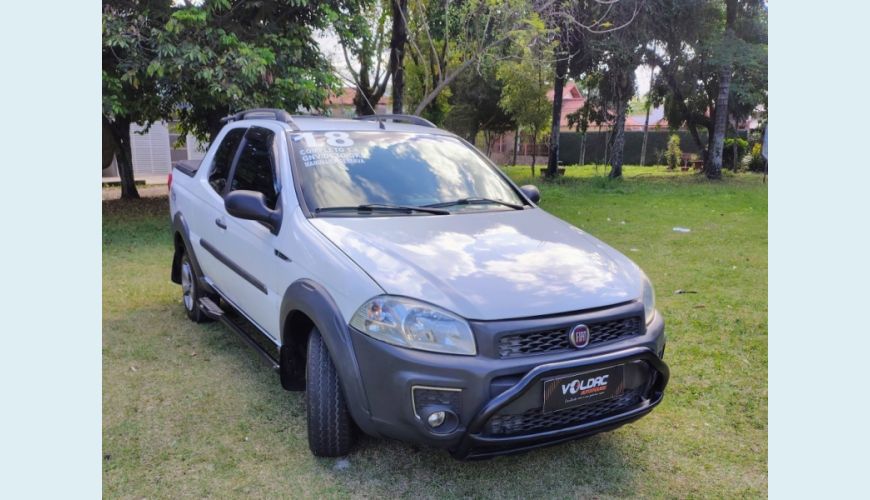 FIAT STRADA STRADA FLEX MANUAL 3P - BRANCO - 2018 Foto 2 (Grande)