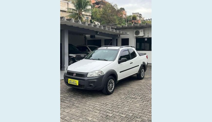 FIAT STRADA WORKING CD 1.4 FLEX MANUAL 3P - BRANCO - 2015 Foto 2 (Grande)