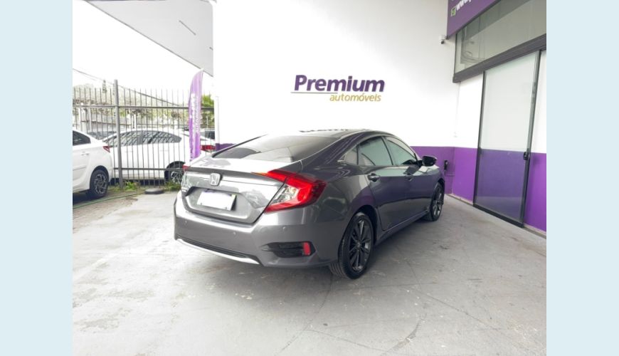 HONDA CIVIC FLEX AUT. 4P - CINZA - 2021 Foto 2 (Grande)