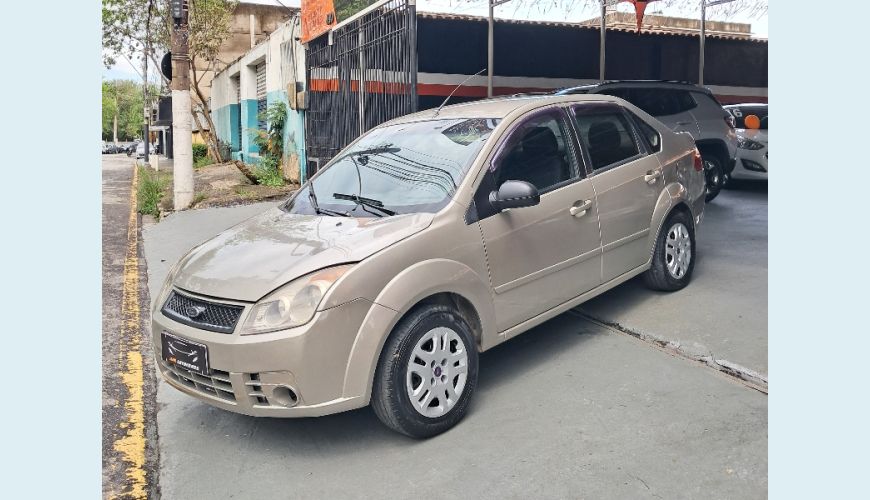 FORD FIESTA 1.6 16V FLEX MANUAL 4P - CHAMPAGNE - 2008 Foto 2 (Grande)