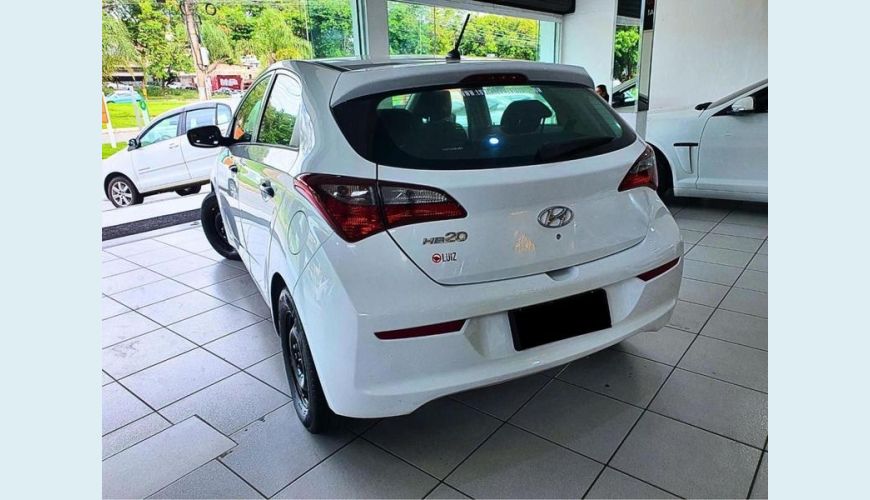 HYUNDAI HB 20 UNIQUE 1.0 12V FLEX MANUAL 4P - BRANCO - 2019 Foto 2 (Grande)