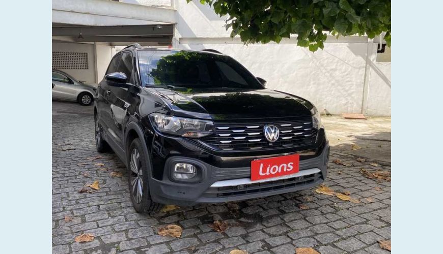 VOLKSWAGEN VOLKSWAGEN T-CROSS COMFORTLINE 1.0 TSI FLEX AUT. 4P - PRETO - 2020 Foto 2 (Grande)
