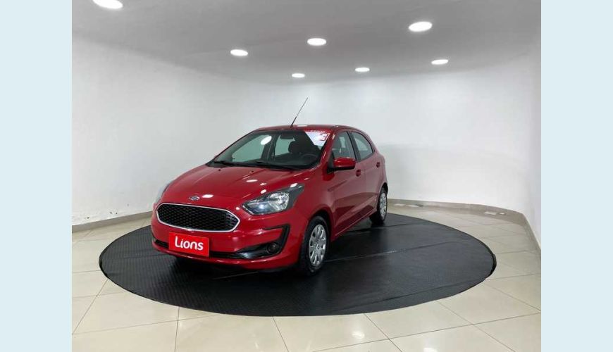 FORD FORD KA SE 1.0 FLEX MANUAL 4P - VERMELHO - 2019 Foto 2 (Grande)
