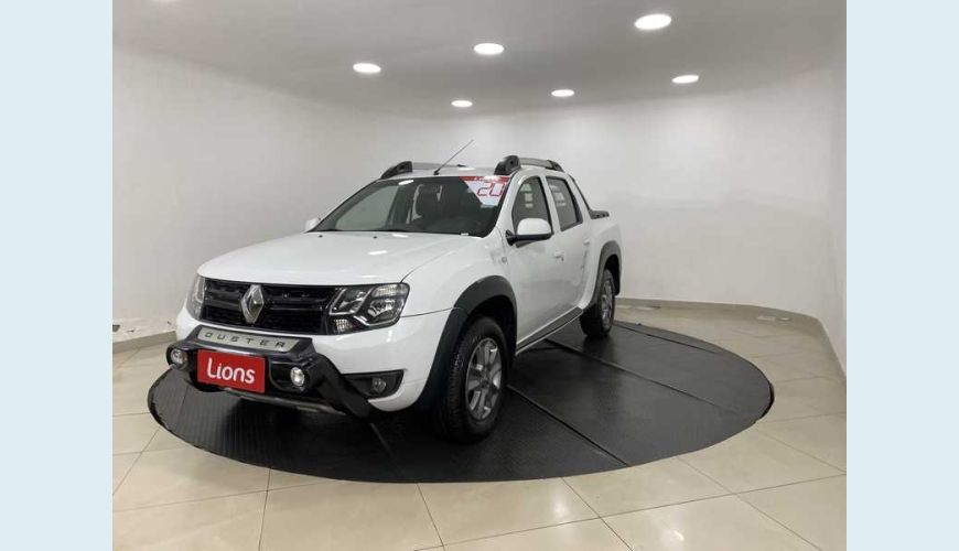 RENAULT RENAULT DUSTER OROCH DYNAMIQUE 2.0 16V FLEX AUT. 4P - BRANCO - 2020 Foto 2 (Grande)