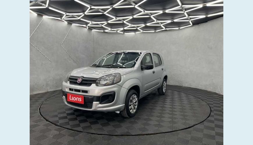 FIAT FIAT UNO ATTRACTIVE 1.0 FLEX MANUAL 4P - PRATA - 2021 Foto 2 (Grande)