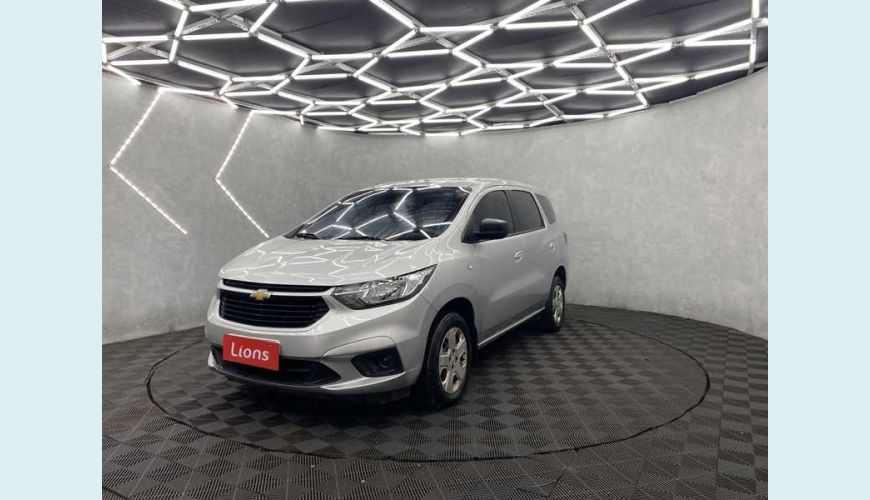 CHEVROLET CHEVROLET SPIN LS 1.8 FLEX MANUAL 4P - PRATA - 2022 Foto 2 (Grande)