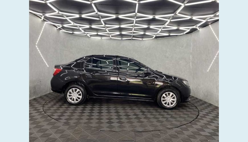 RENAULT LOGAN AUTHENTIQUE 1.0 12V FLEX MANUAL 4P - PRETO - 2020 Foto 2 (Grande)