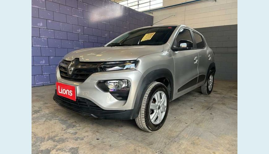RENAULT KWID INTENSE 1.0 FLEX MANUAL 4P - PRATA - 2025 Foto 2 (Grande)