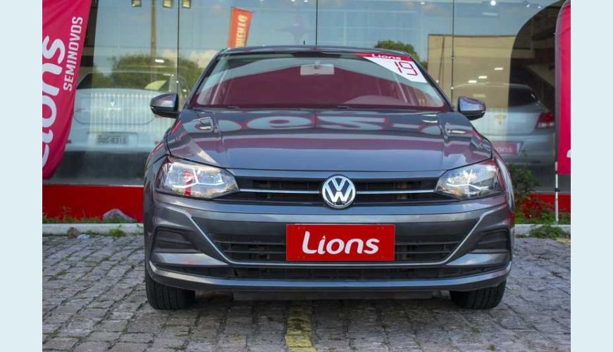 VOLKSWAGEN VIRTUS MSI 1.6 16V FLEX MANUAL 4P - CINZA - 2019 Foto 2 (Grande)