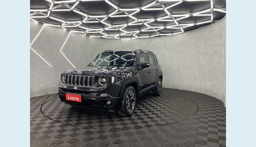 JEEP RENEGADE LONGITUDE 1.8 FLEX AUT. 4P - PRETO - 2020 Foto 2 (Grande)
