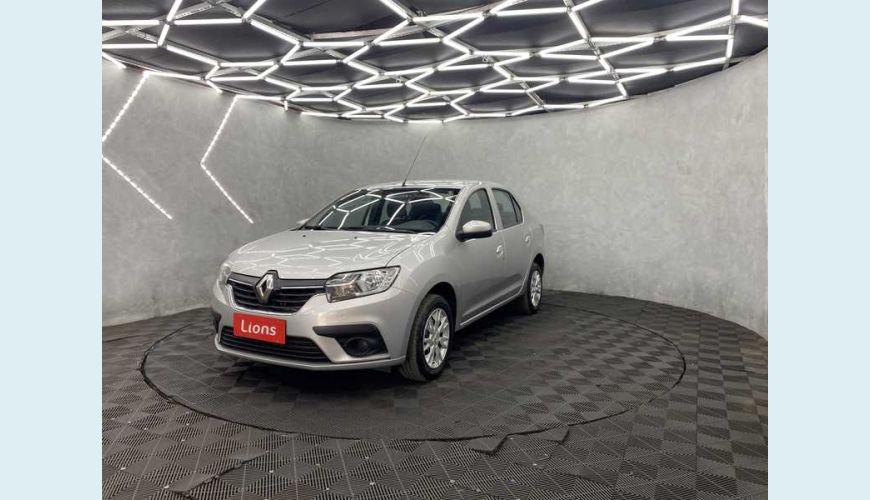 RENAULT LOGAN ZEN 1.0 12V FLEX MANUAL 4P - PRATA - 2020 Foto 2 (Grande)