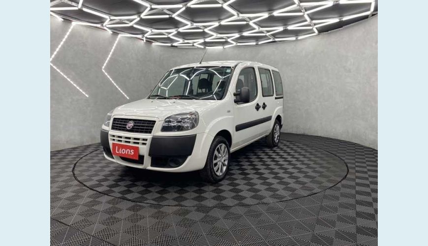 FIAT FIAT DOBLO ESSENCE 1.8 16V FLEX MANUAL 4P - BRANCO - 2020 Foto 2 (Grande)