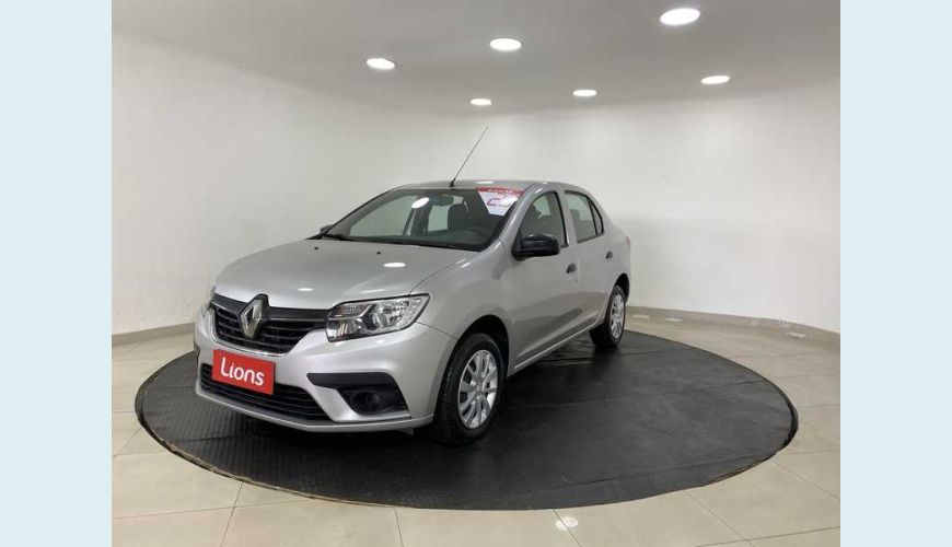 RENAULT LOGAN ZEN 1.0 12V FLEX MANUAL 4P - PRATA - 2020 Foto 2 (Grande)