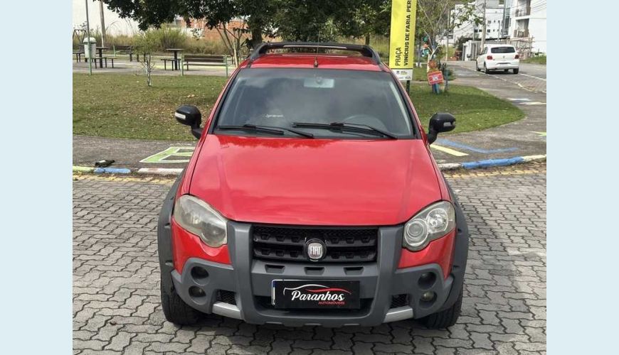 FIAT STRADA ADVENTURE LOCKER 1.8 8V FLEX MANUAL 4P - VERMELHO - 2010 Foto 2 (Grande)