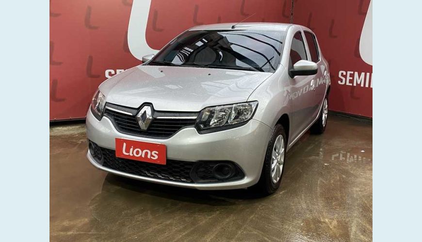 RENAULT RENAULT SANDERO AUTHENTIQUE 1.0 12V FLEX MANUAL 4P - PRATA - 2019 Foto 2 (Grande)