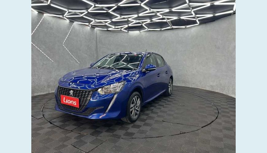 PEUGEOT 208 ALLURE 1.6 FLEX AUT. 4P - AZUL - 2022 Foto 2 (Grande)