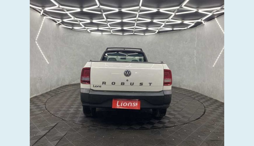 VOLKSWAGEN SAVEIRO ROBUST 1.6 MSI FLEX MANUAL 2P - BRANCO - 2020 Foto 2 (Grande)