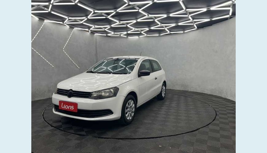 VOLKSWAGEN GOL TEC CITY 1.0 FLEX MANUAL 2P - BRANCO - 2015 Foto 2 (Grande)