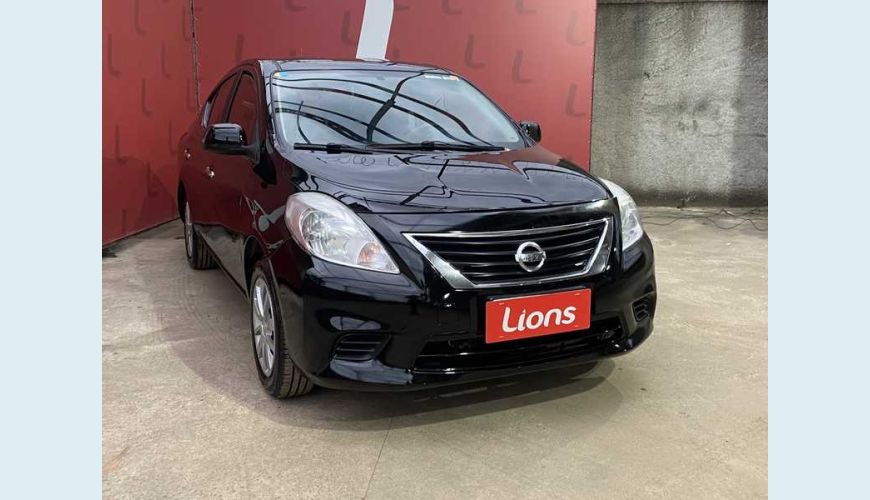 NISSAN NISSAN VERSA SL 1.6 16V FLEX MANUAL 4P - PRETO - 2014 Foto 2 (Grande)
