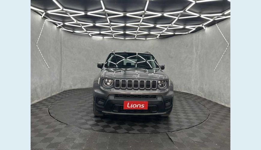 JEEP JEEP RENEGADE LONGITUDE T270 1.3 TURBO FLEX MANUAL 4P - CINZA - 2023 Foto 2 (Grande)