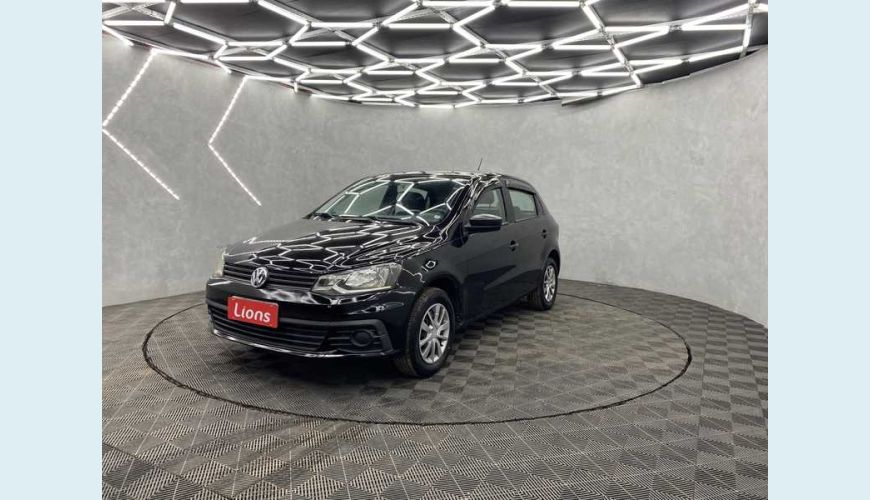VOLKSWAGEN VOLKSWAGEN GOL TRENDLINE 1.0 MPI FLEX MANUAL 4P - PRETO - 2018 Foto 2 (Grande)