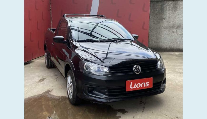 VOLKSWAGEN VOLKSWAGEN SAVEIRO STARTLINE CS 1.6 FLEX MANUAL 2P - PRETO - 2016 Foto 2 (Grande)