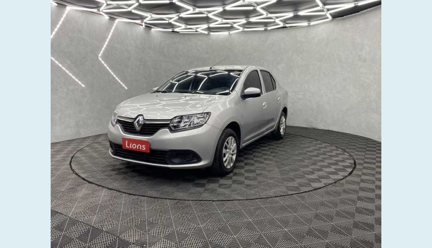 RENAULT LOGAN EXPRESSION 1.6 16V FLEX MANUAL 4P - PRATA - 2019 Foto 2 (Grande)