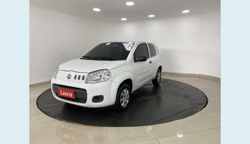 FIAT UNO VIVACE COLLEGE 1.0 8V FLEX MANUAL 4P - BRANCO - 2014 Foto 2 (Grande)