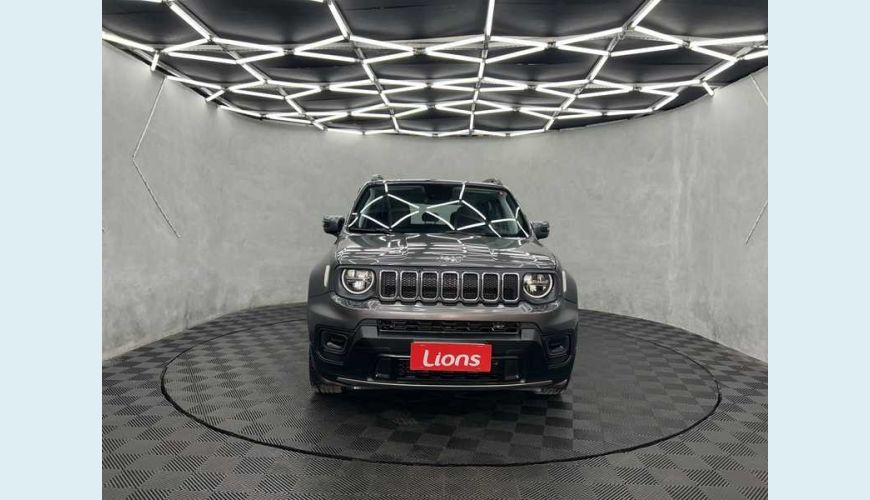 JEEP RENEGADE LONGITUDE T270 1.3 TURBO FLEX MANUAL 4P - CINZA - 2023 Foto 2 (Grande)