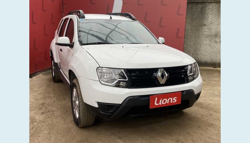 RENAULT DUSTER DYNAMIQUE 1.6 16V FLEX MANUAL 4P - BRANCO - 2017 Foto 2 (Grande)